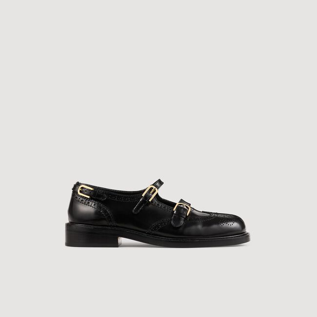 Multi-Buckle Mary Jane loafers