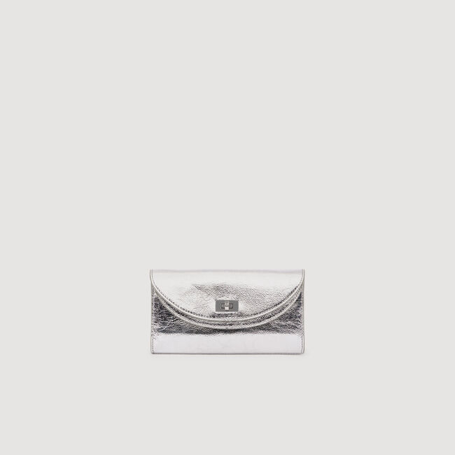 Mambo leather clutch