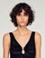 Jewelry detail knit bodysuit