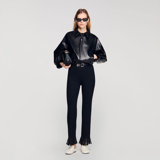 Lamb leather jacket
