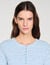 Cropped pearled cardigan