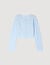 Cropped pearled cardigan