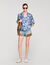 Floral print shirt