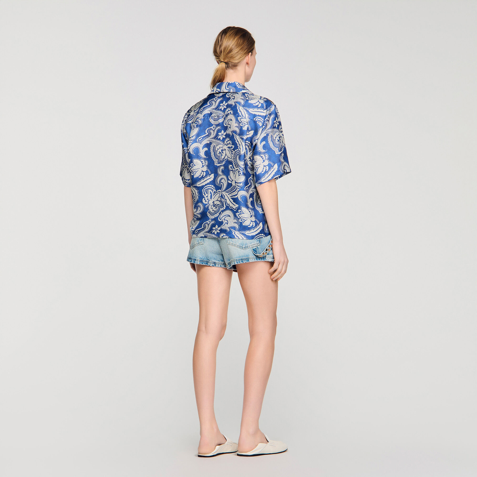 Floral print shirt