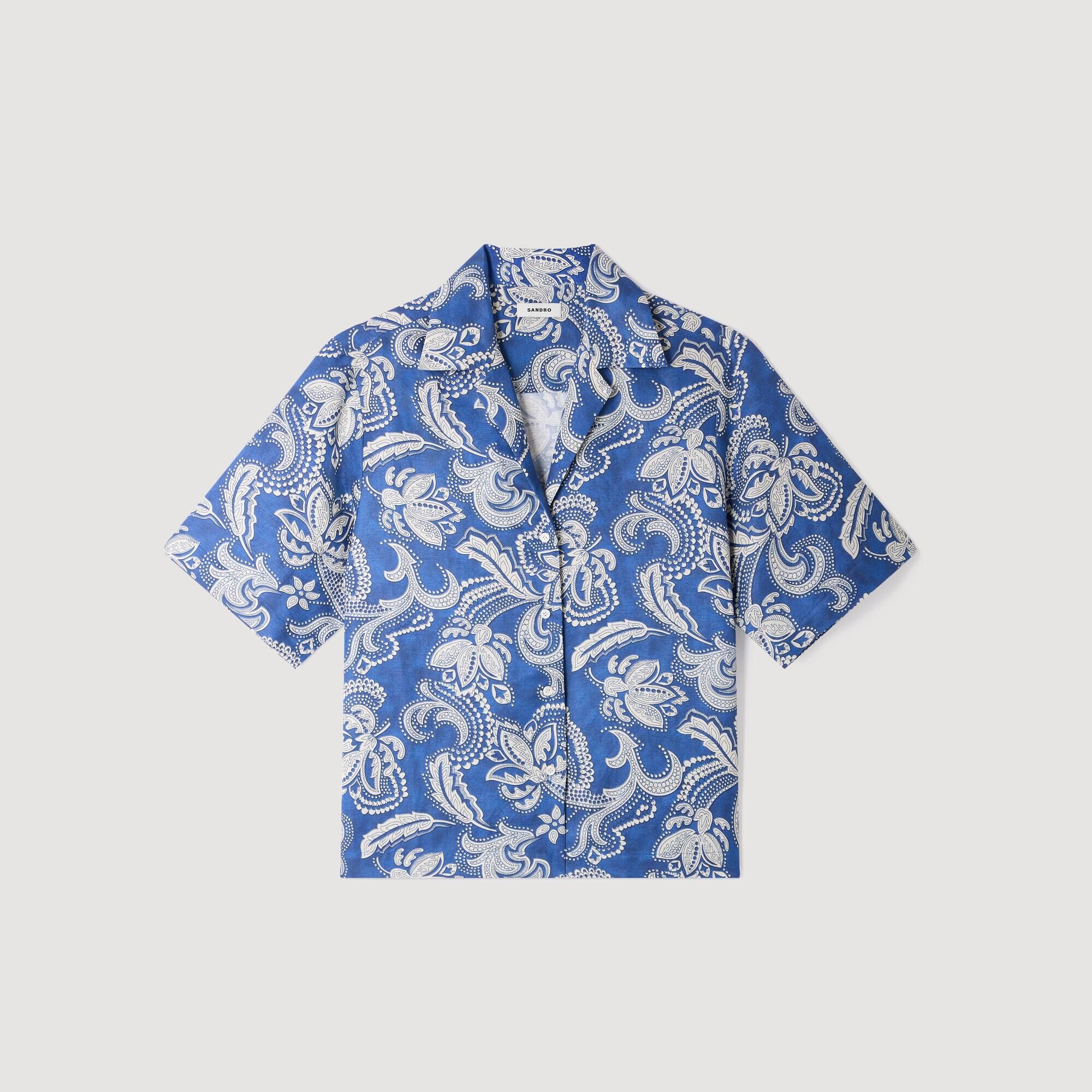 Floral print shirt