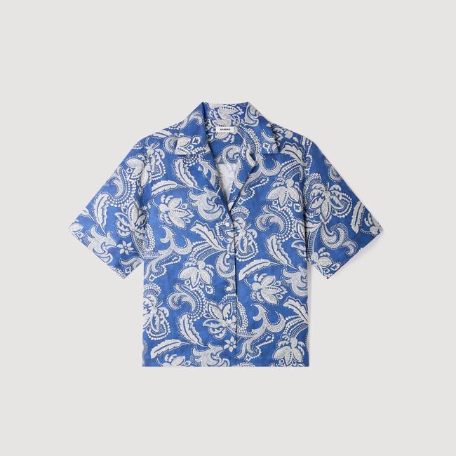 Floral print shirt