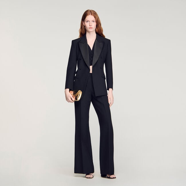Pocket detail trousers
