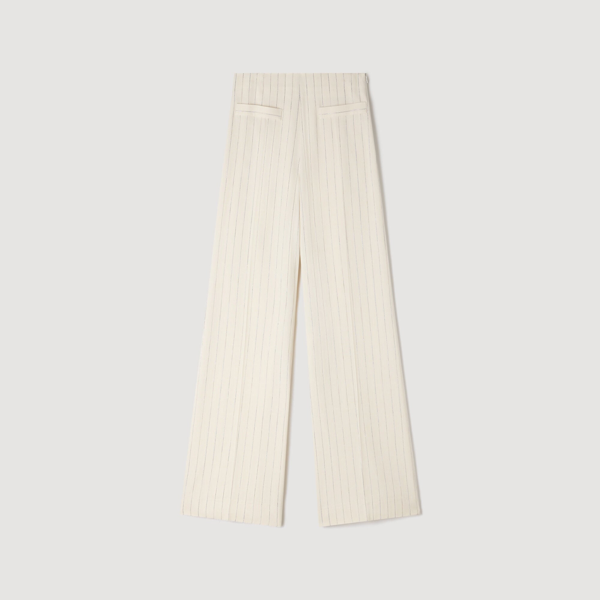 Striped trousers