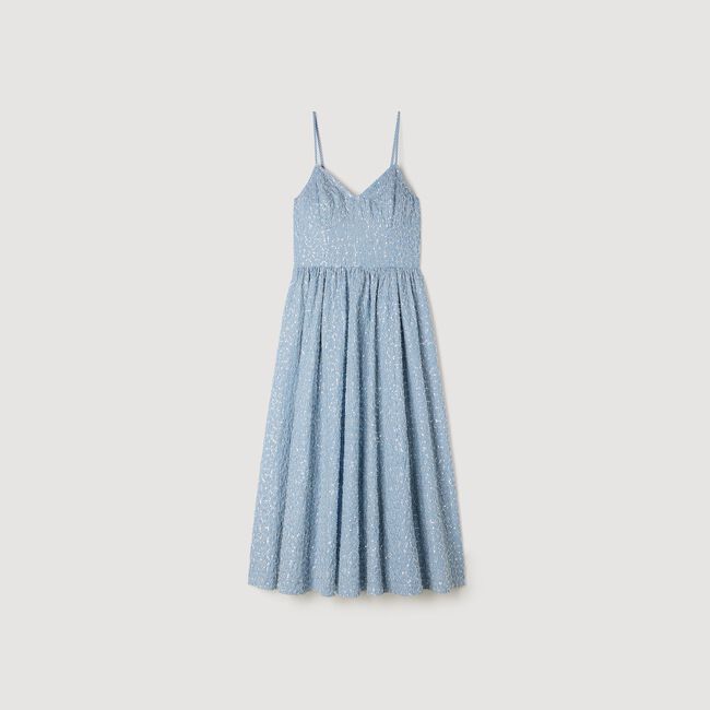 Sequined midi dress