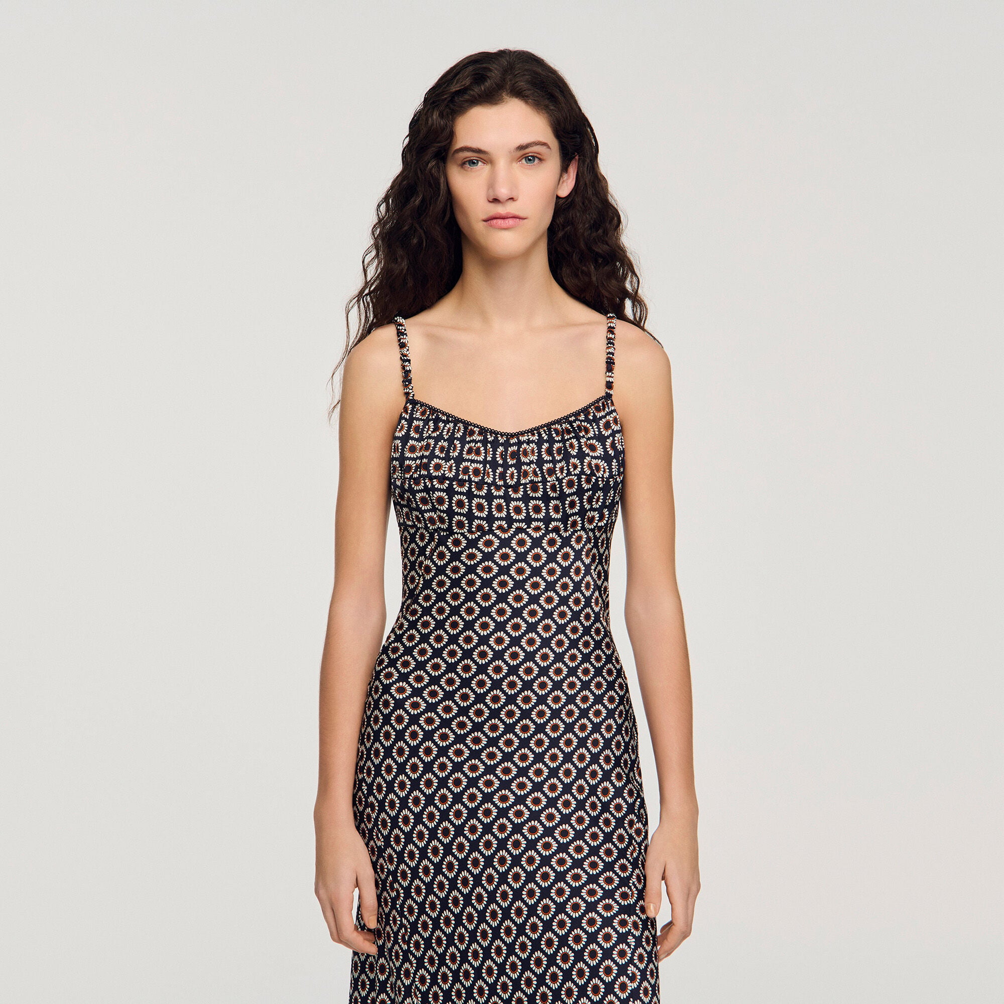 Floral slip maxi dress