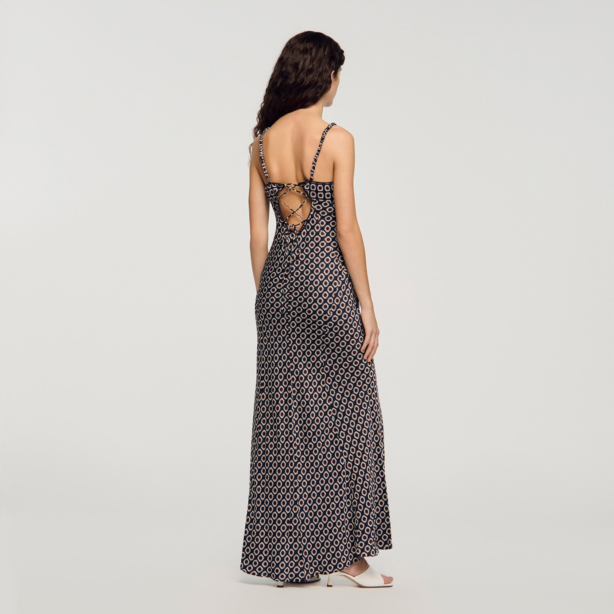 Floral slip maxi dress