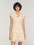 Mini guipure dress