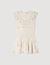 Mini guipure dress