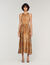 Bandana-print maxi dress