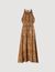 Bandana-print maxi dress