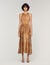 Bandana-print maxi dress