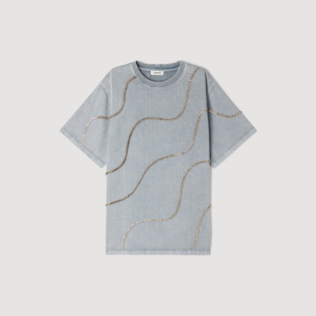 Rhinestone T-shirt
