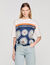 Scarf print T-shirt