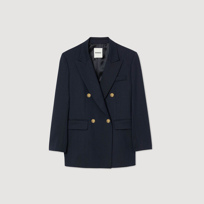 Pinstripe jacket