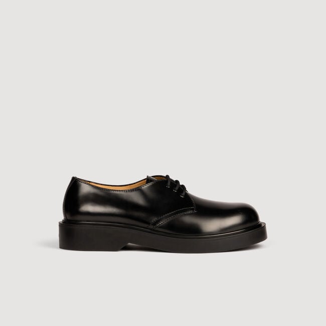 Patent leather loafers