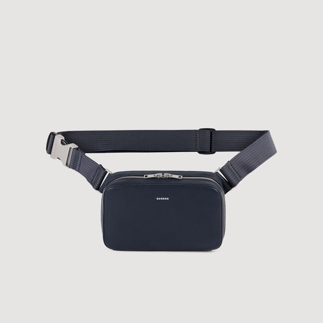 Small grained leather bag
