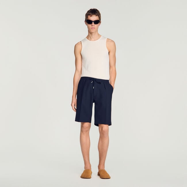 Jersey Bermuda shorts