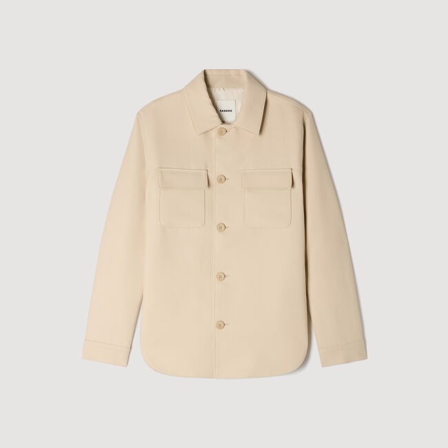 Buttoned oversized shirt