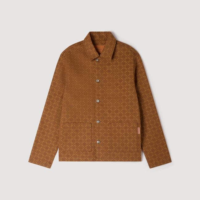 Square Cross denim jacket