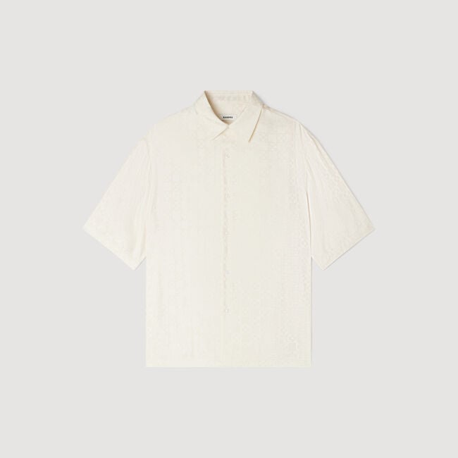 Square Cross loose-fit shirt
