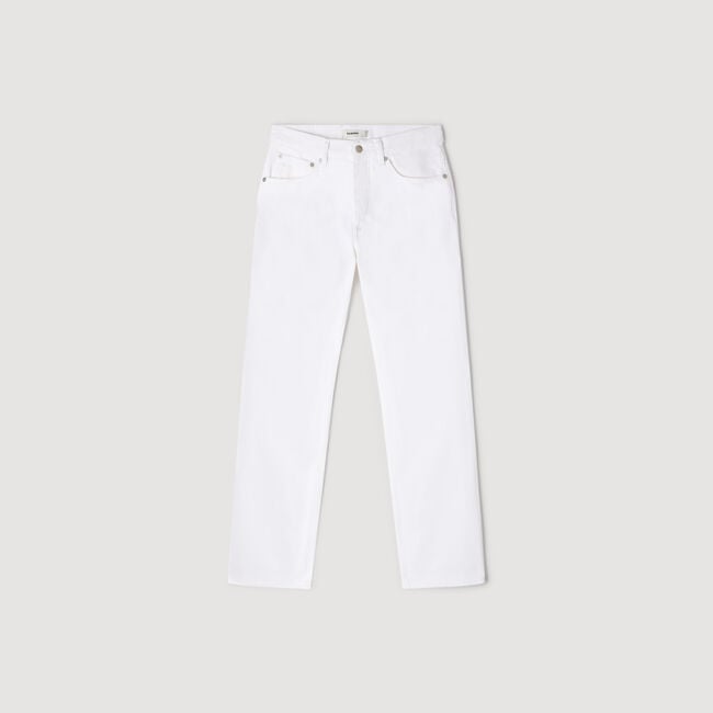 Regular raw jeans