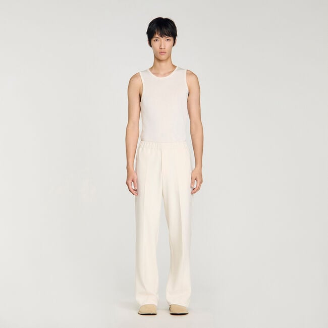 Wide-leg trousers