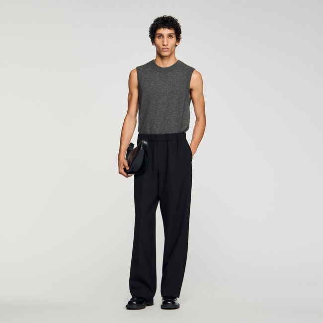 Wide-leg trousers