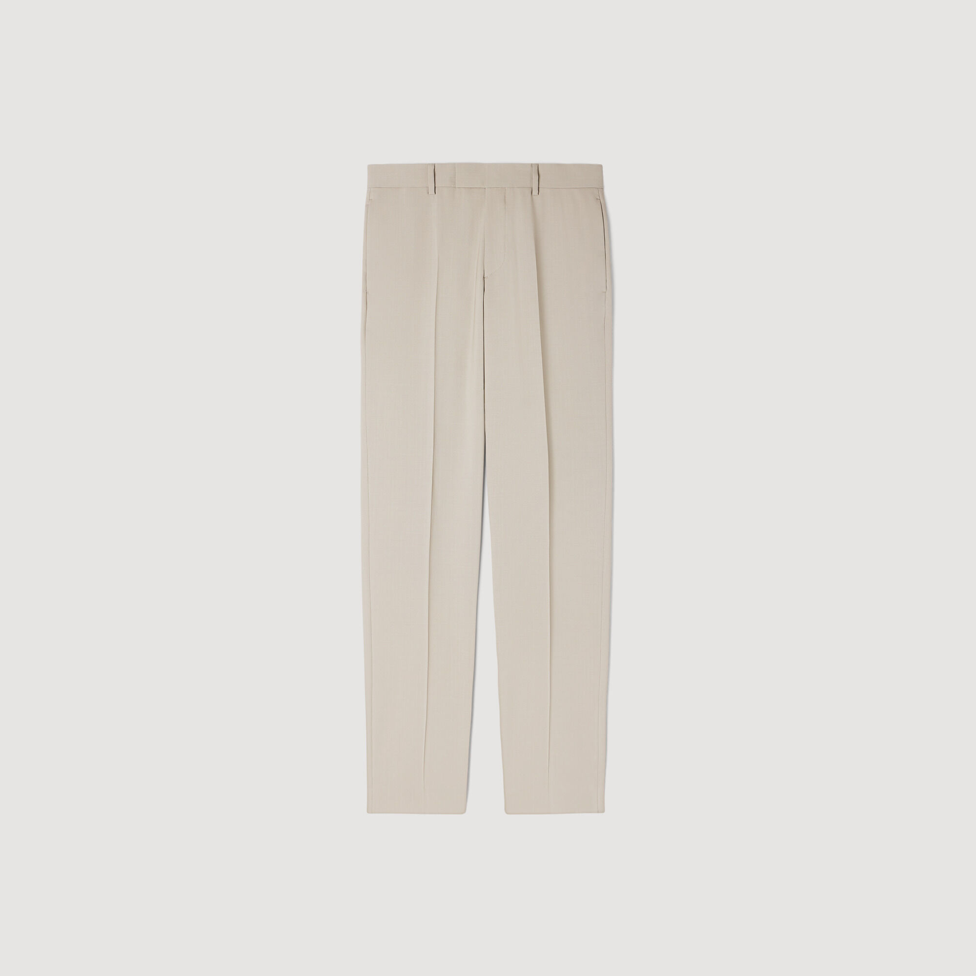 Wool suit trousers