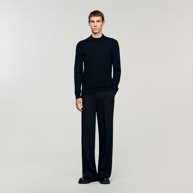 Mock neck sweater