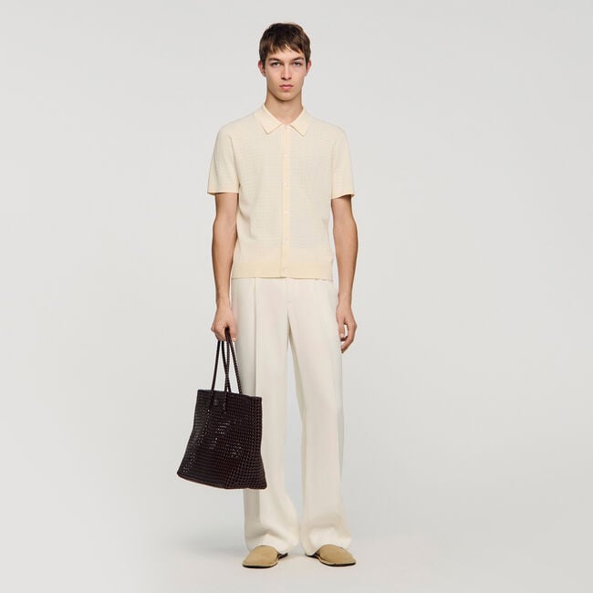 Openwork shirt