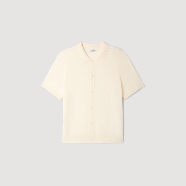 Openwork shirt