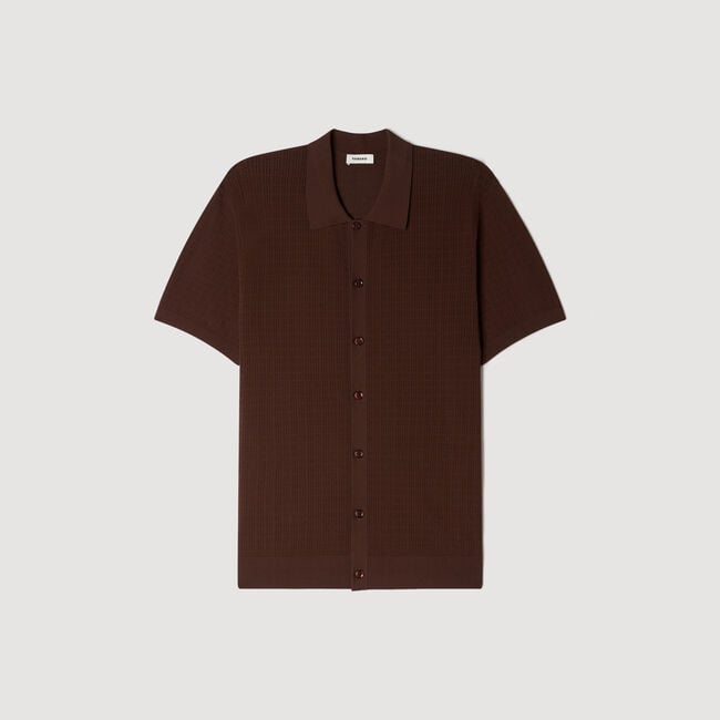 Openwork shirt