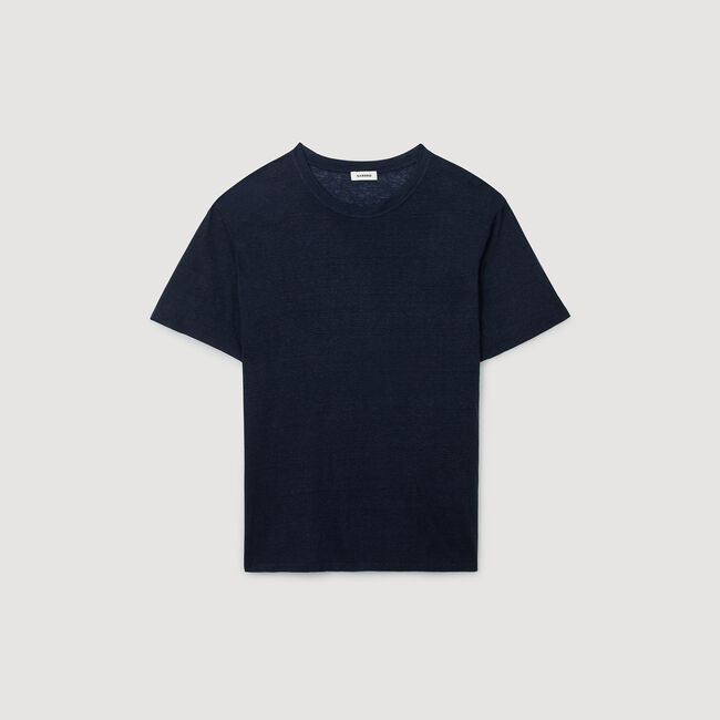 Certified linen T-shirt