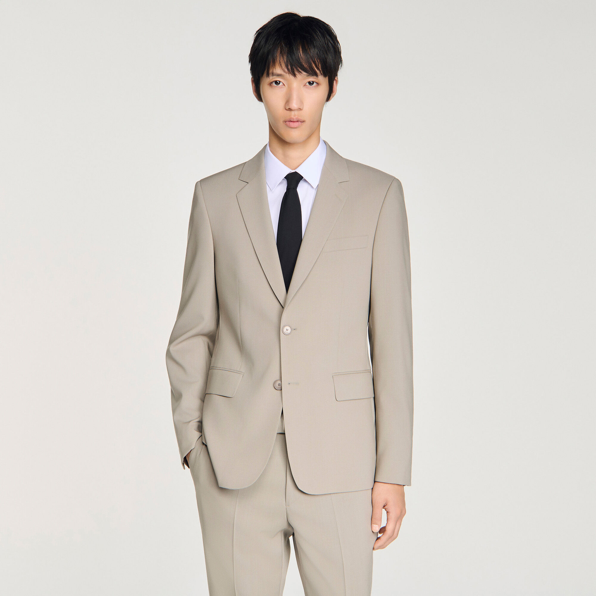 Wool suit jacket